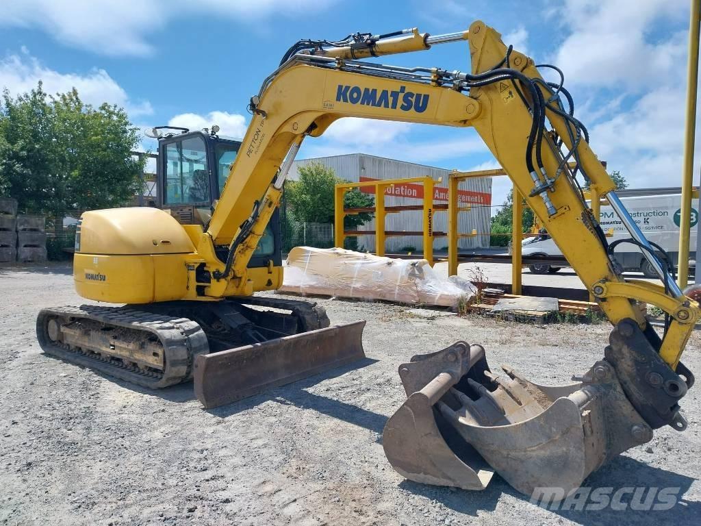 Komatsu PC80MR-5 Середні екскаватори 7т. - 12т.