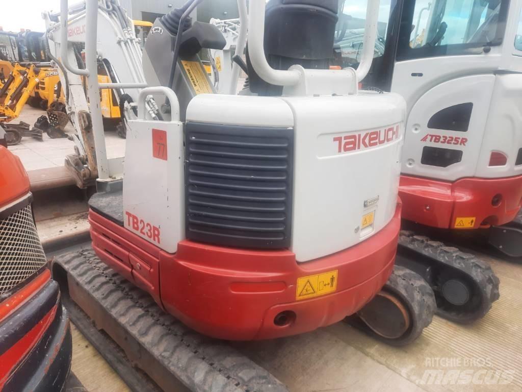 Takeuchi TB23R Міні-екскаватори < 7т