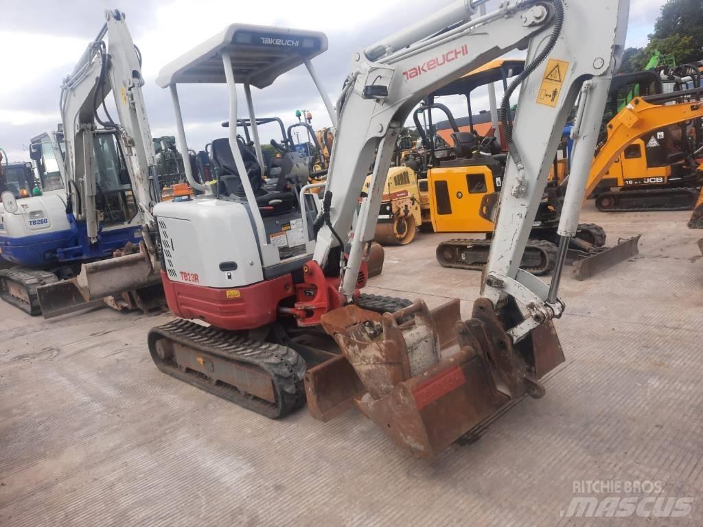 Takeuchi TB23R Міні-екскаватори < 7т