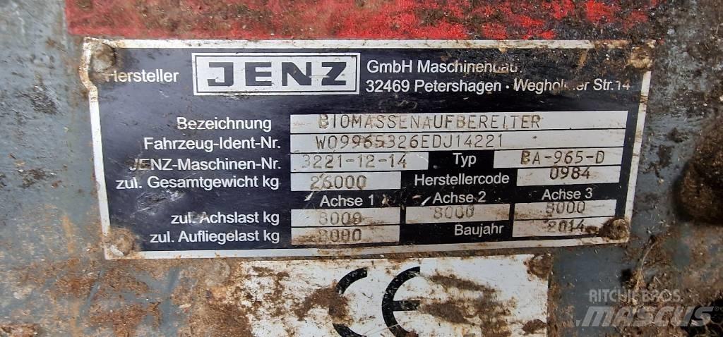 JENZ BA 965 D Мобільні дробарки
