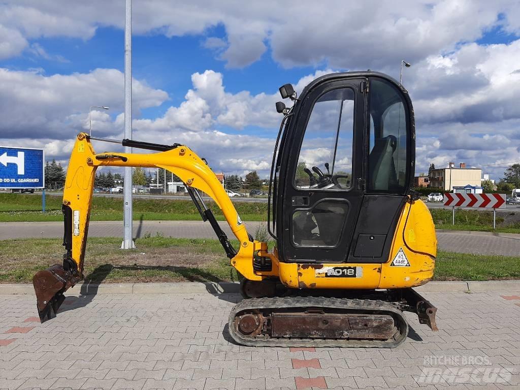 JCB 8018 Міні-екскаватори < 7т
