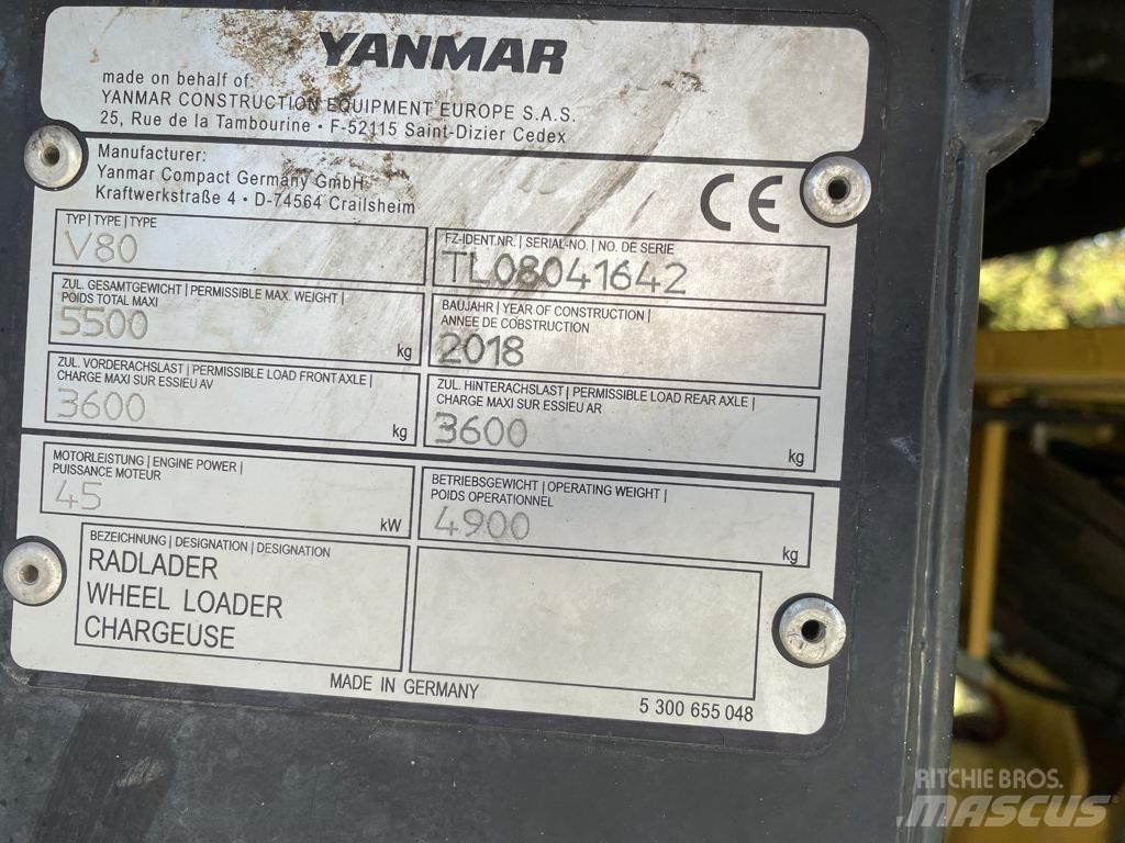 Yanmar V80 Фронтальні навантажувачі