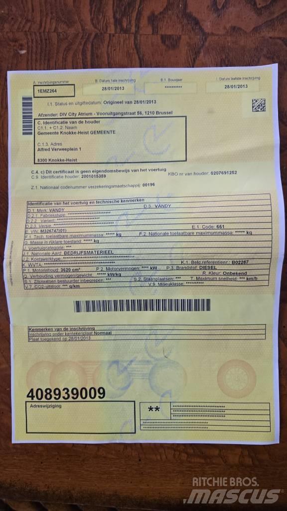 CSF VANDY VANDY 7 Самохідні газонокосарки