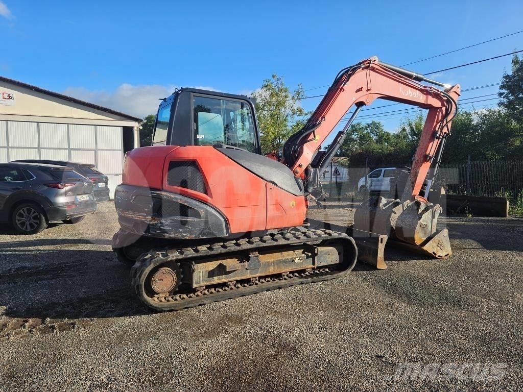 Kubota KX 080-4 Середні екскаватори 7т. - 12т.