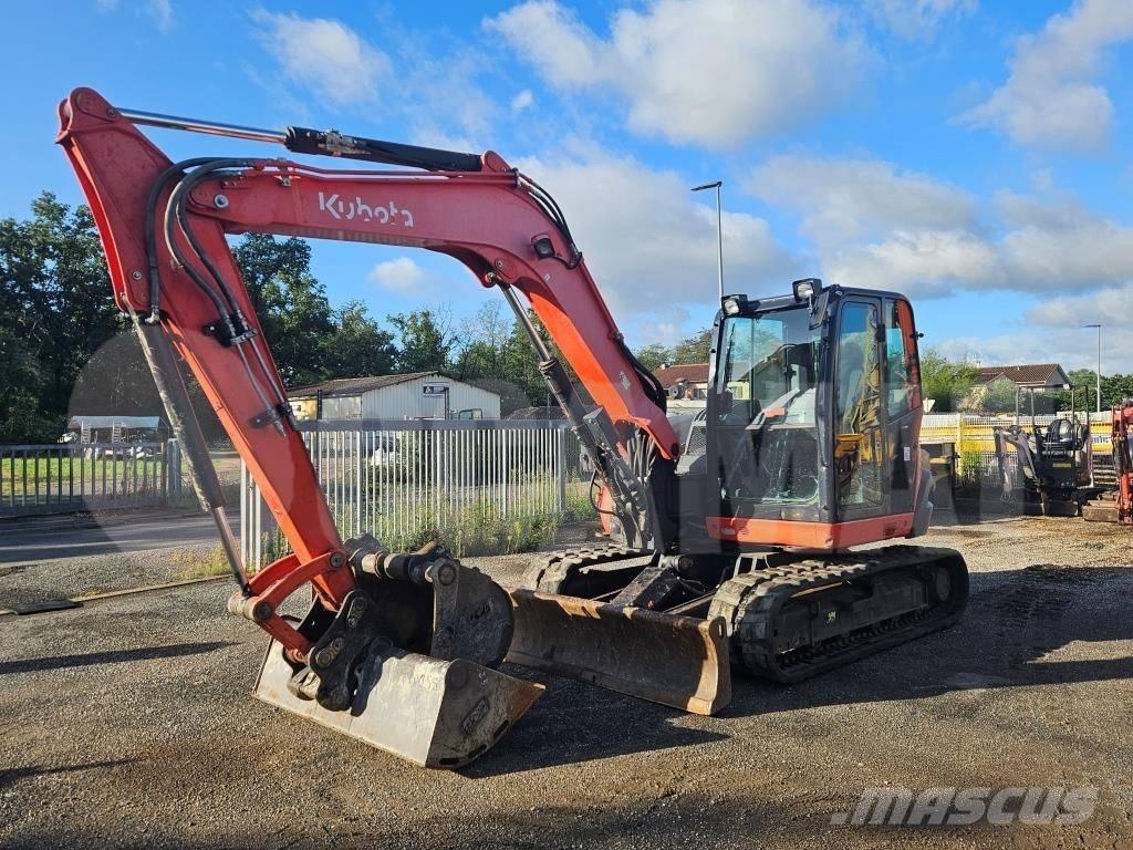 Kubota KX 080-4 Середні екскаватори 7т. - 12т.