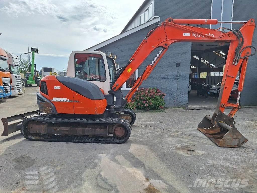 Kubota KX080 Середні екскаватори 7т. - 12т.