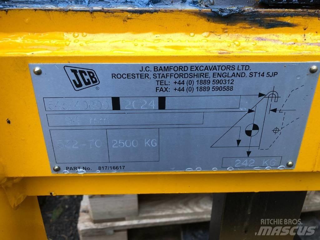 JCB PALLET FORKS Інше обладнання для вантажних і землекопальних робіт