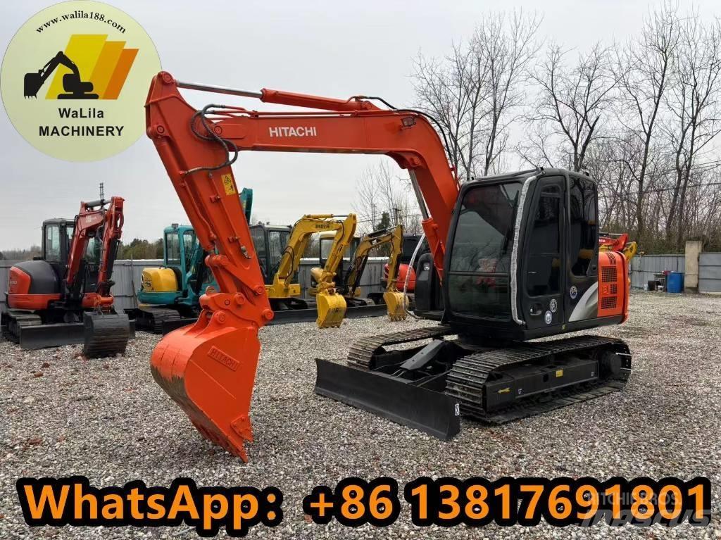 Hitachi ZX 70 Міні-екскаватори < 7т