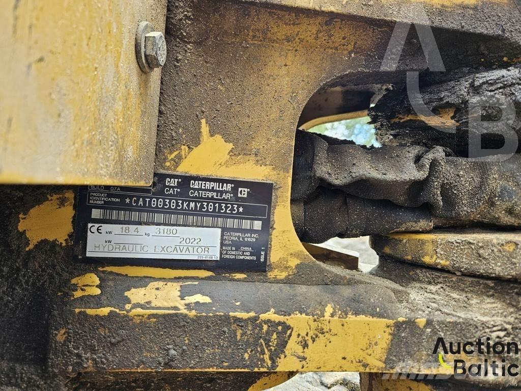 CAT 303 CR Міні-екскаватори < 7т