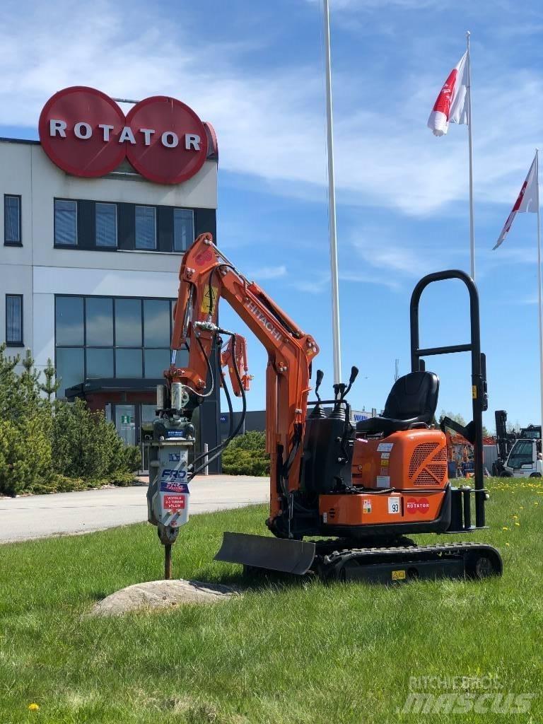 Hitachi ZX10U-2 Міні-екскаватори < 7т