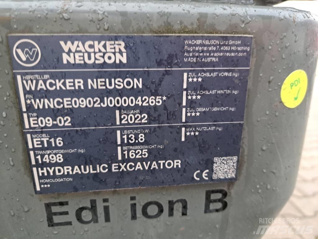Wacker Neuson ET16 Гусеничні екскаватори