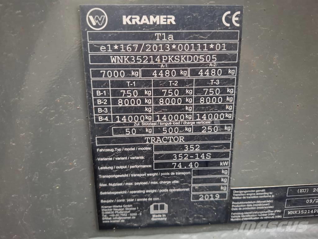 Kramer 8115 Фронтальні навантажувачі
