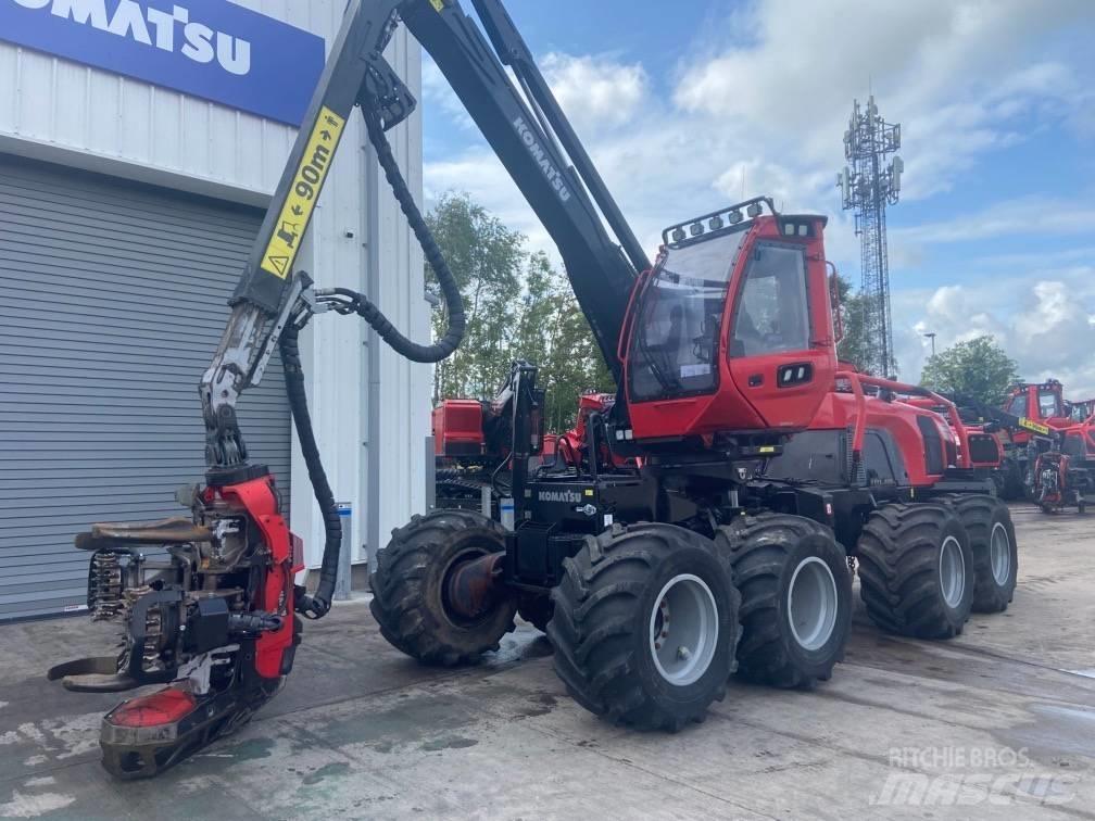 Komatsu 931XC Харвестери