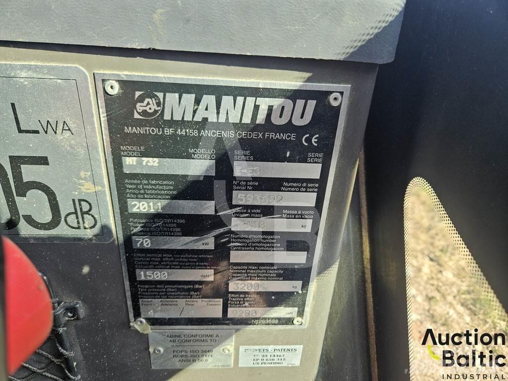 Manitou MT 732 Телескопічні навантажувачі