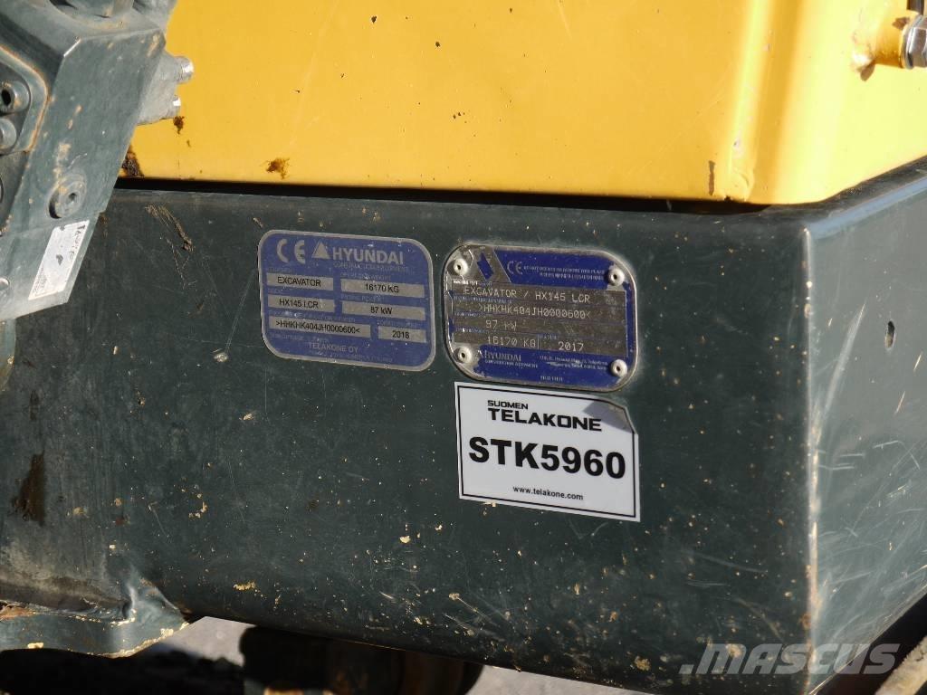 Hyundai HX 145 LCRD Гусеничні екскаватори