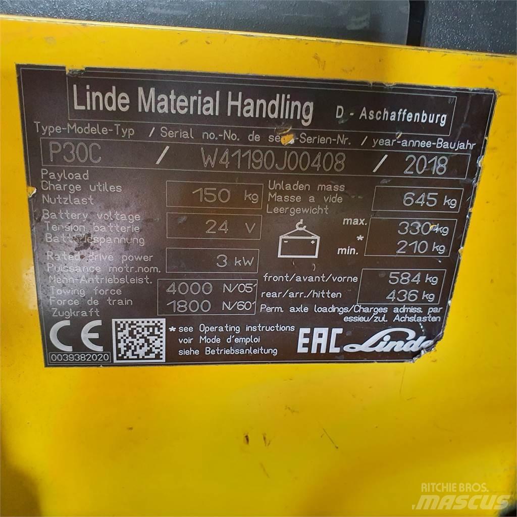 Linde P30C Тягачі колісні