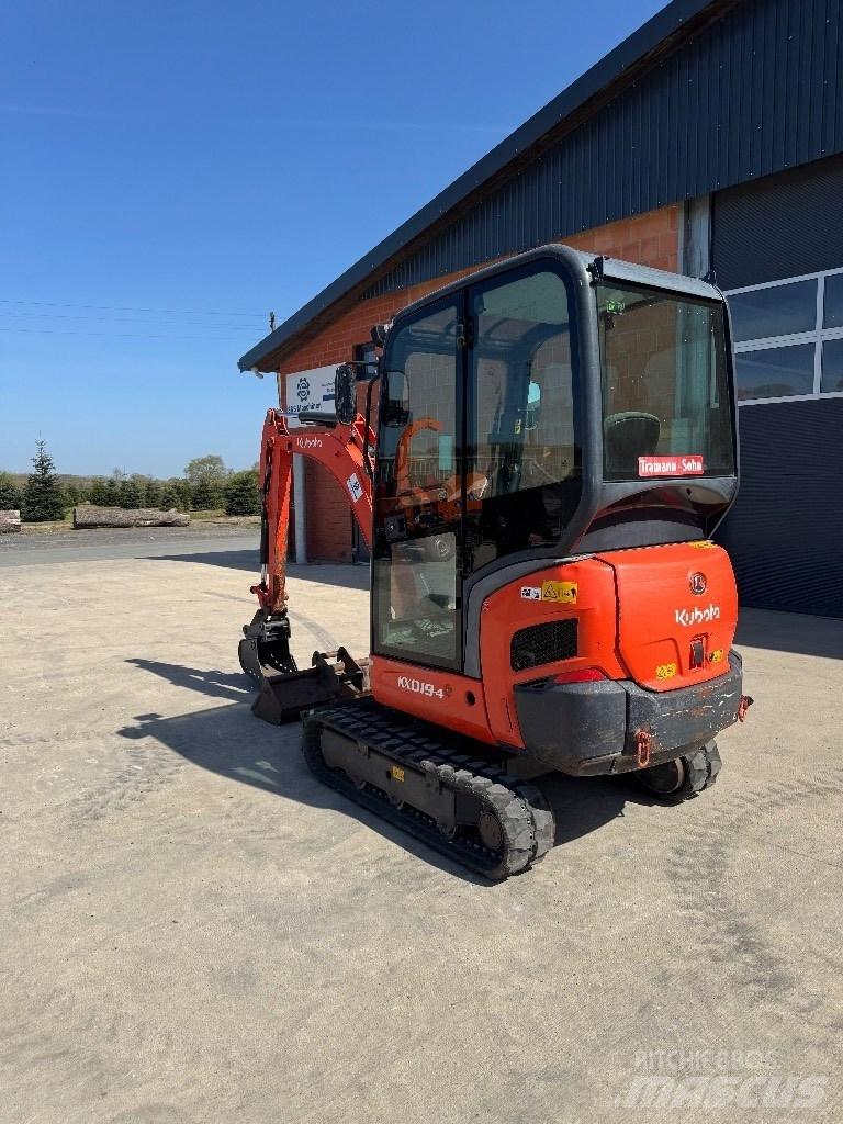 Kubota KX 019-4 Міні-екскаватори < 7т