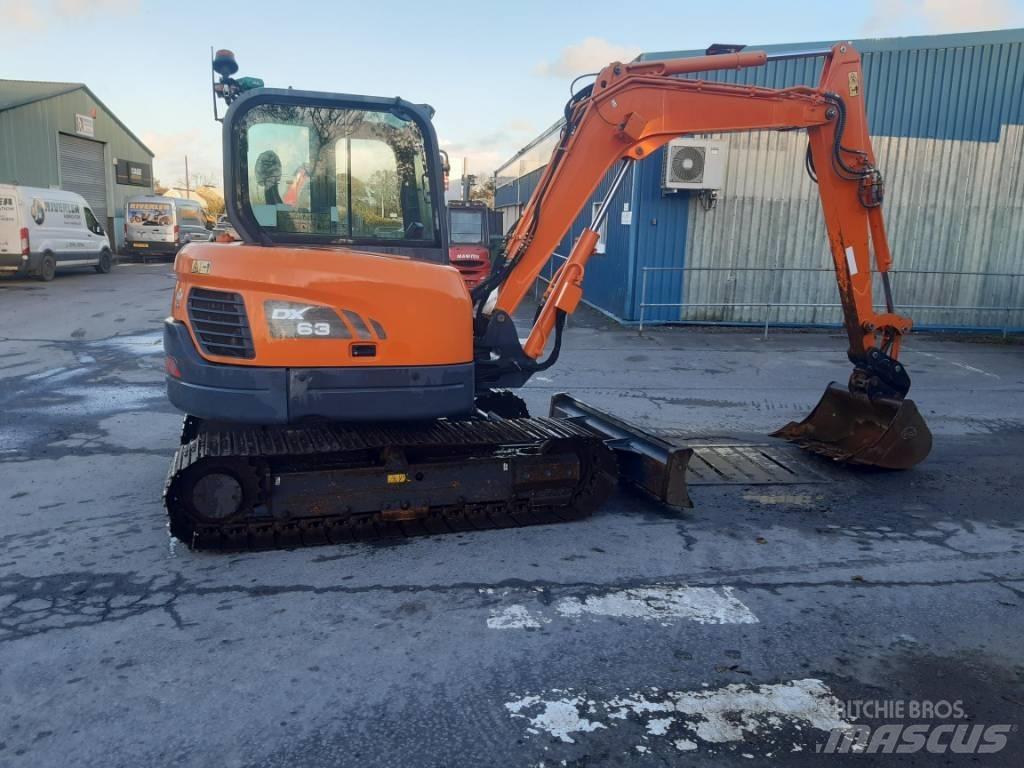 Doosan DX 63-3 Гусеничні екскаватори