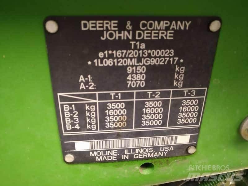 John Deere 6120 M Трактори