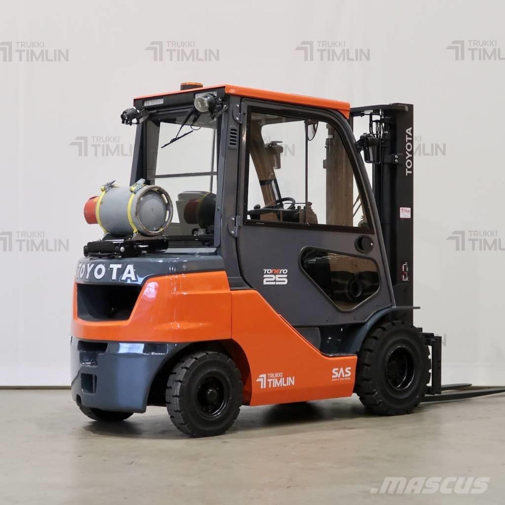 Toyota 02-8FGF25 Газові навантажувачі