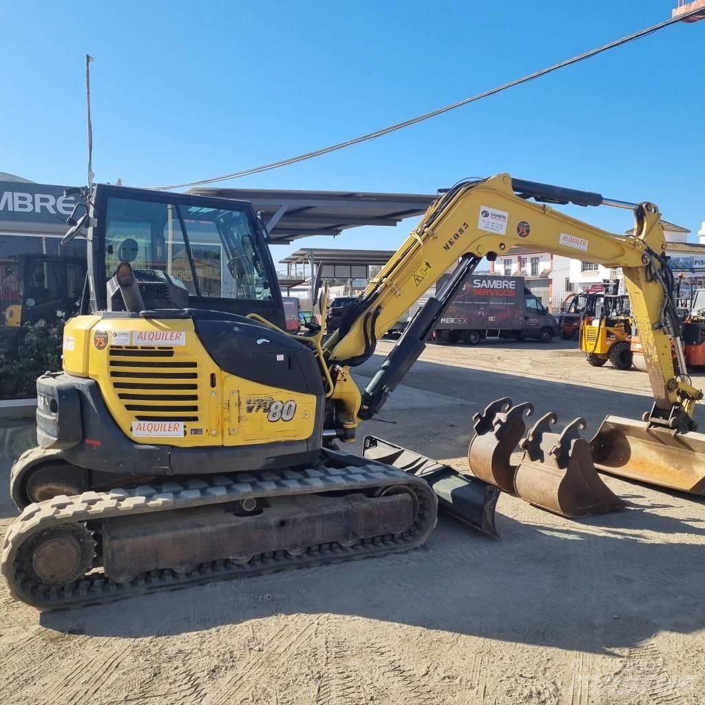 Yanmar Vio 80-1A Середні екскаватори 7т. - 12т.
