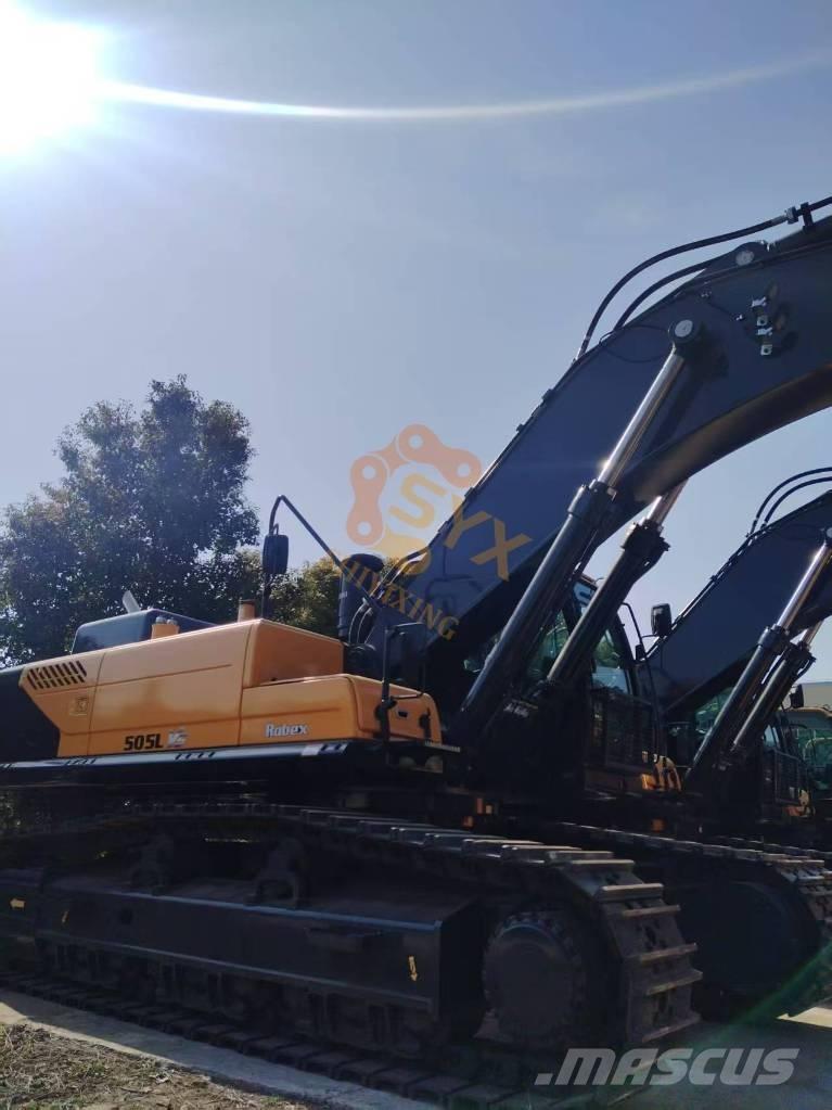 Hyundai R 505 L VS Гусеничні екскаватори