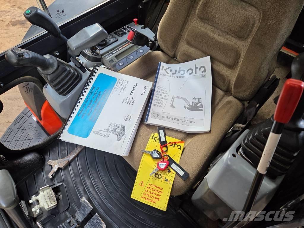 Kubota KX 101-3 A Міні-екскаватори < 7т