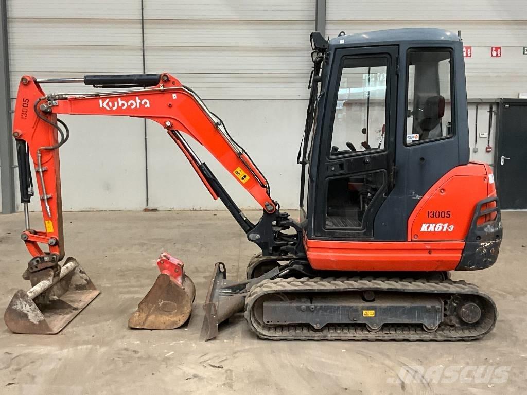 Kubota KX 61-3 Міні-екскаватори < 7т