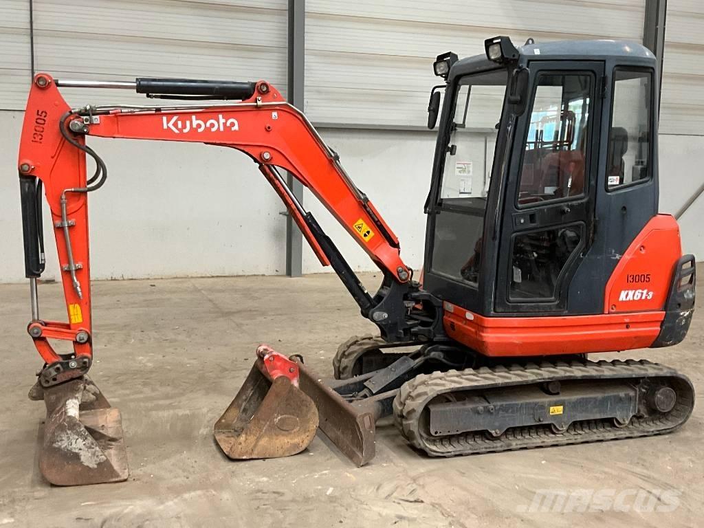 Kubota KX 61-3 Міні-екскаватори < 7т