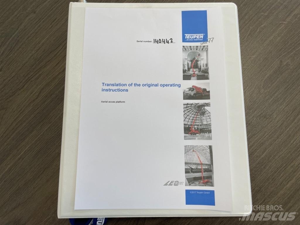 Teupen Leo 50 GT Колінчаті підйомники