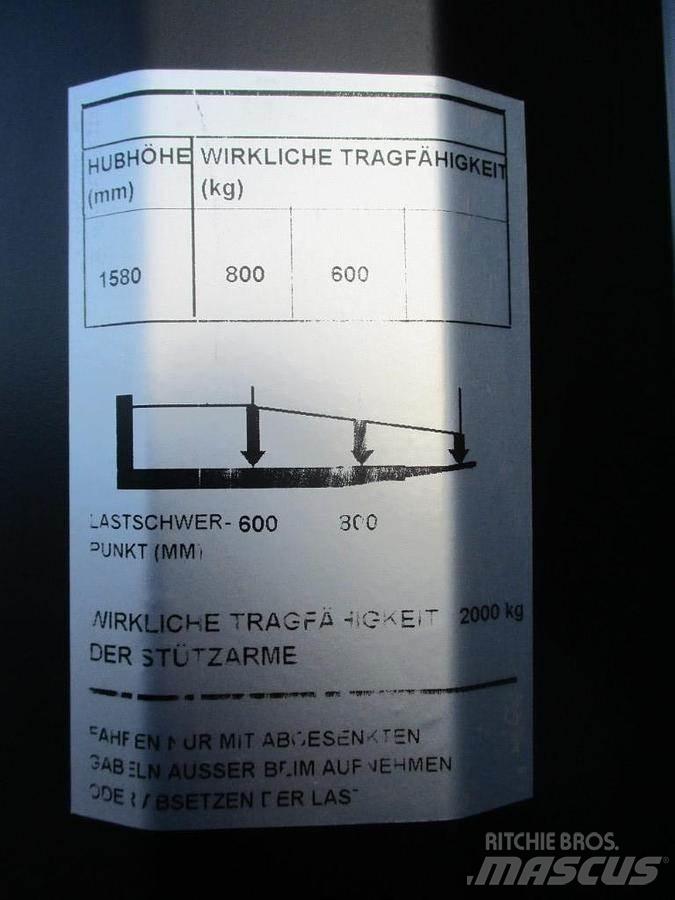 Toyota SWE 080L Ручний візок