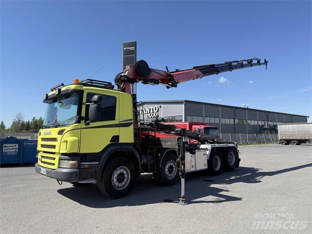 Scania P420 8X2 Автокрани
