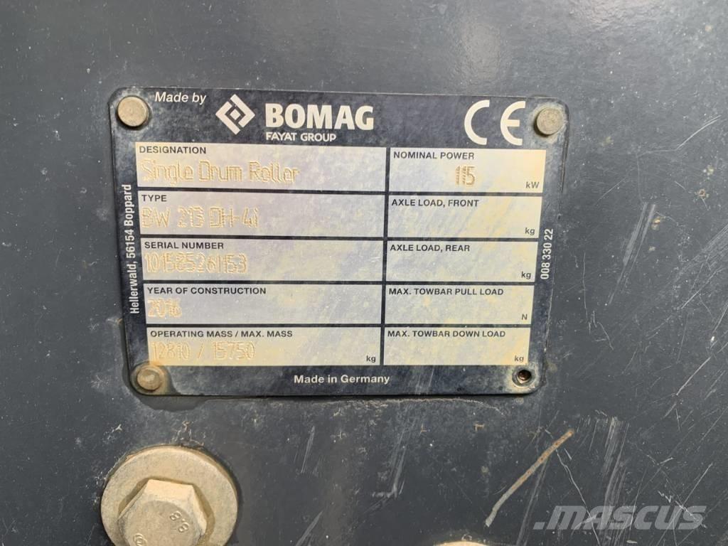 Bomag BW 213 D H-4 i Ущільнювачі грунту