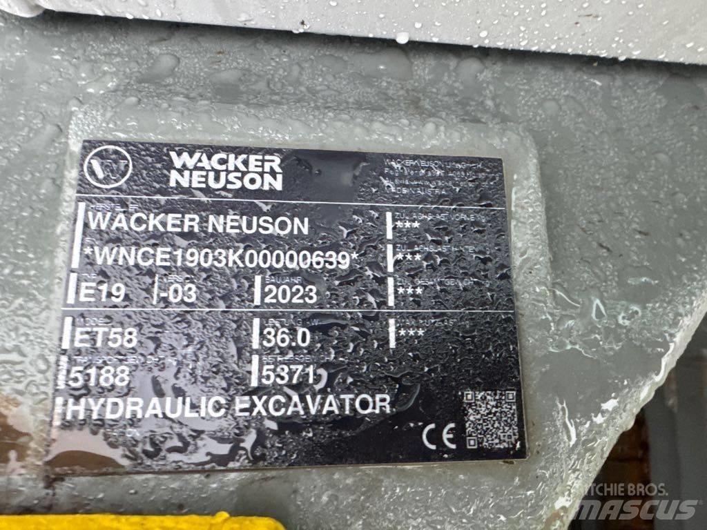 Wacker Neuson ET58 Гусеничні екскаватори