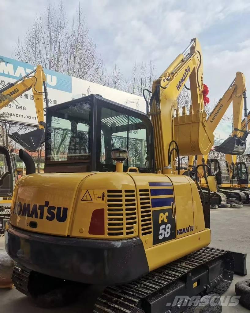 Komatsu PC 58 Міні-екскаватори < 7т