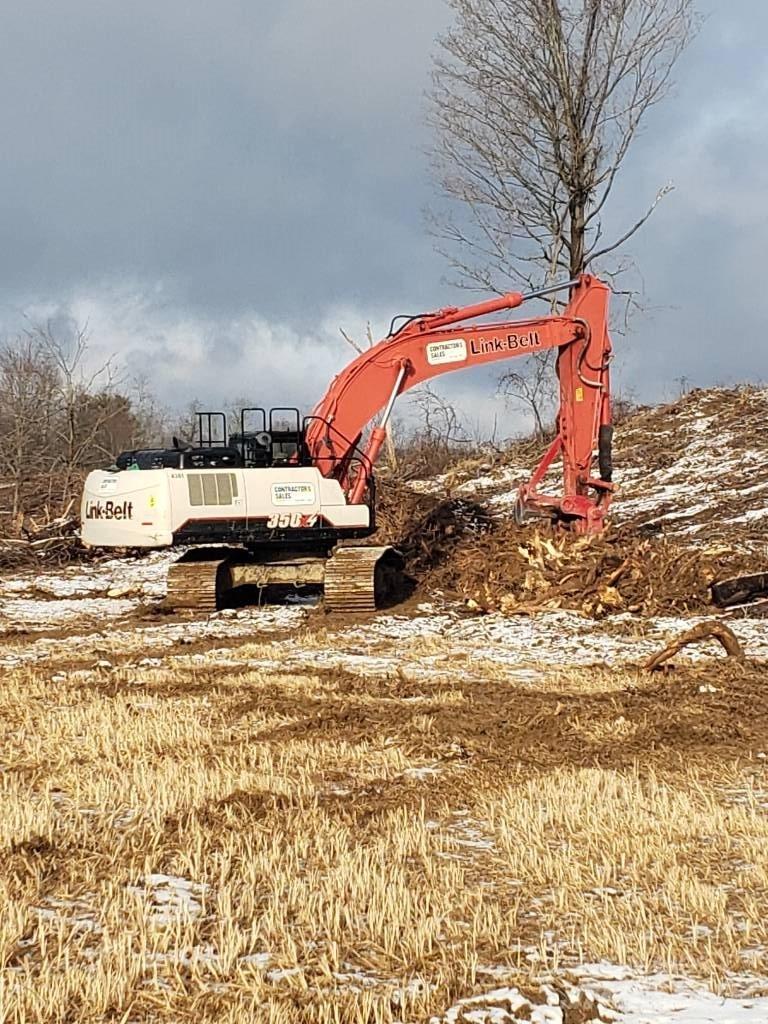Link-Belt 350 X4 Гусеничні екскаватори
