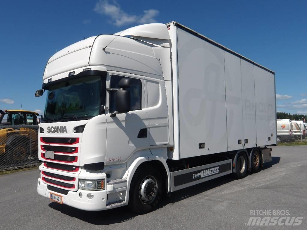 Scania R490 6x2 Фургони