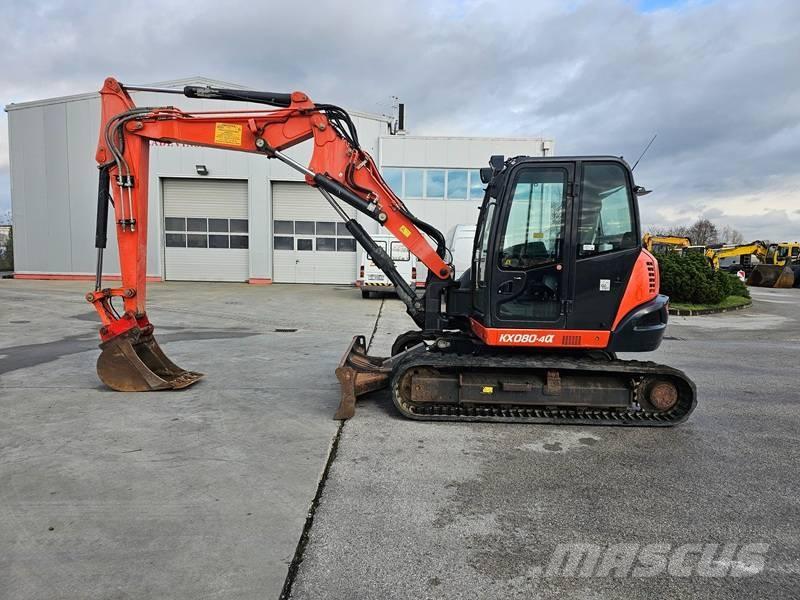 Kubota KX 080-4 Середні екскаватори 7т. - 12т.