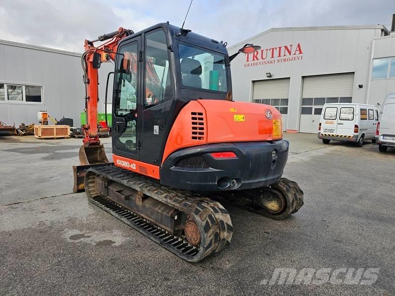 Kubota KX 080-4 Середні екскаватори 7т. - 12т.