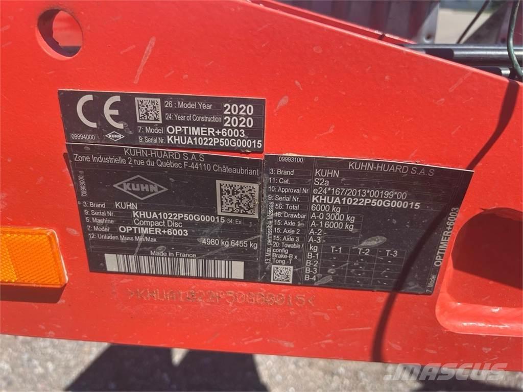 Kuhn Optimer + 6003 Сільгосптехніка - Інші