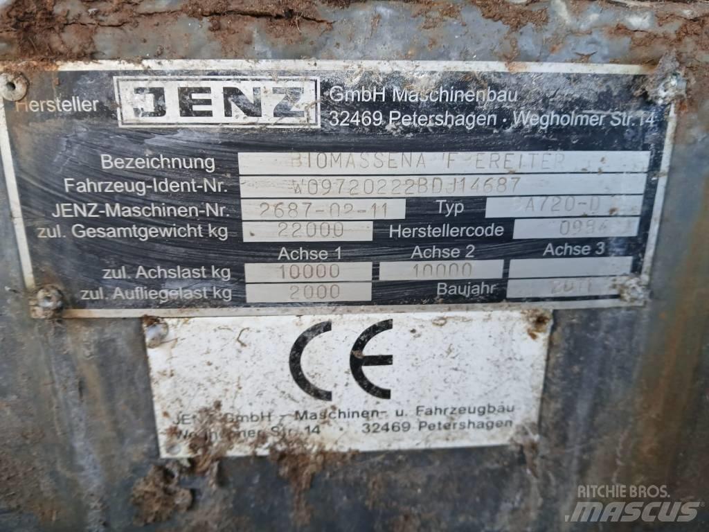 JENZ BA 720 D Подрібнювачі деревини