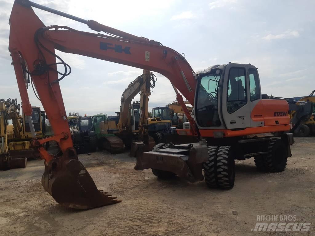 Fiat-Kobelco E175W Колісні екскаватори