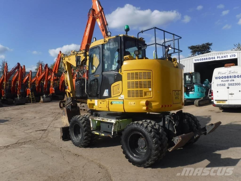 Komatsu PW118MR-11 Колісні екскаватори