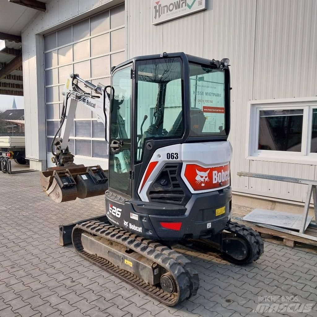 Bobcat E 26 Kabine Міні-екскаватори < 7т