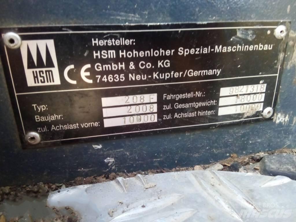 HSM 208 F Форвардери