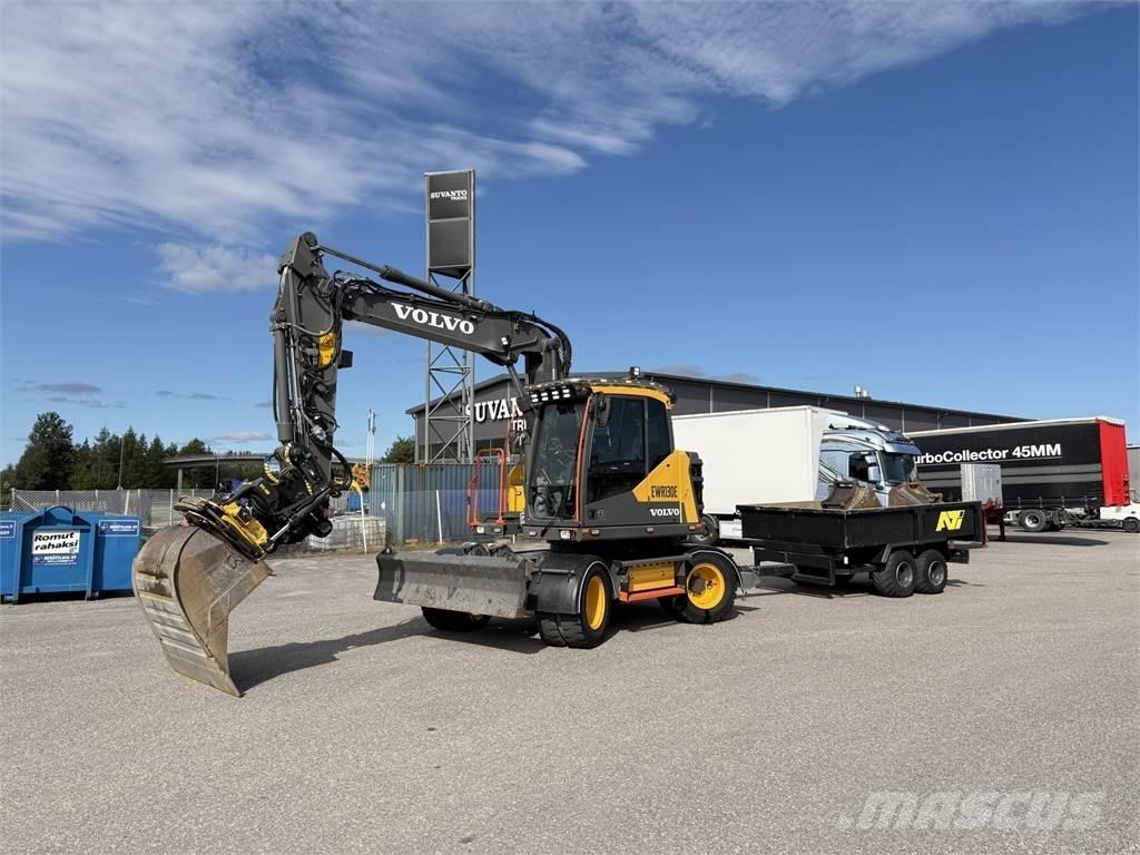 Volvo EWR130E Колісні екскаватори