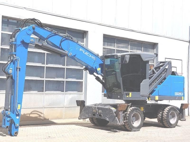 Fuchs MHL 320 F Перевантажувачі металобрухту/промислові навантажувачі
