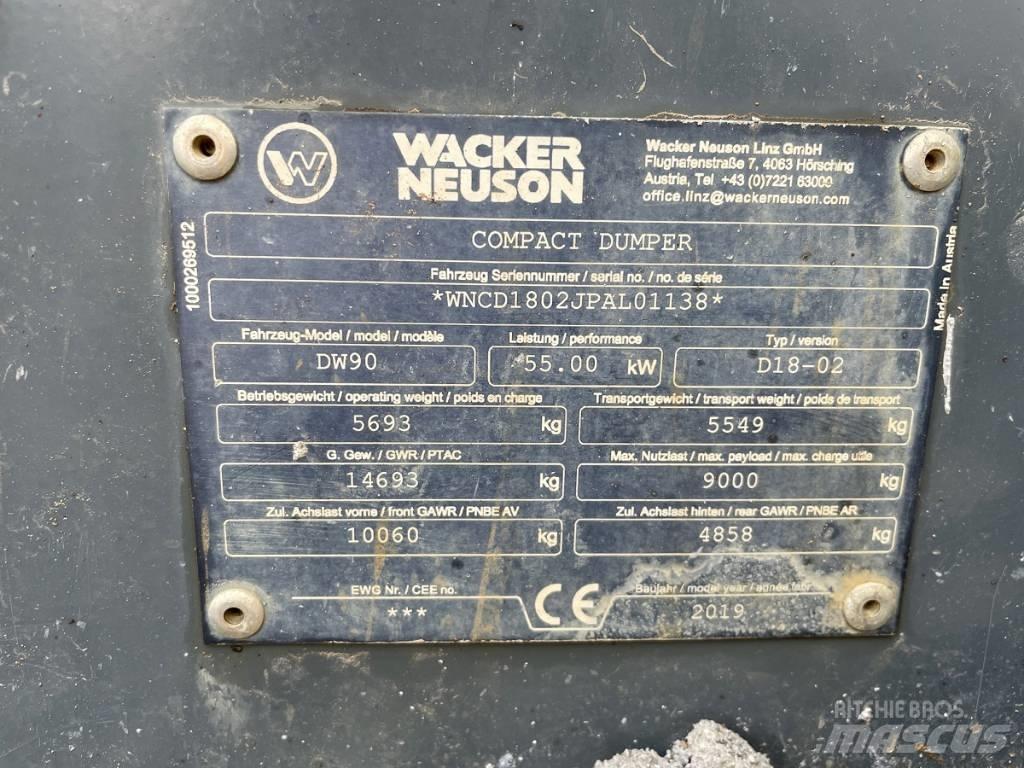Wacker Neuson DW 90 Міні самоскиди
