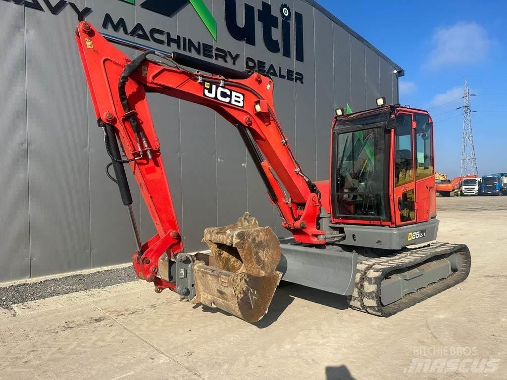 JCB 85Z Excavator Середні екскаватори 7т. - 12т.