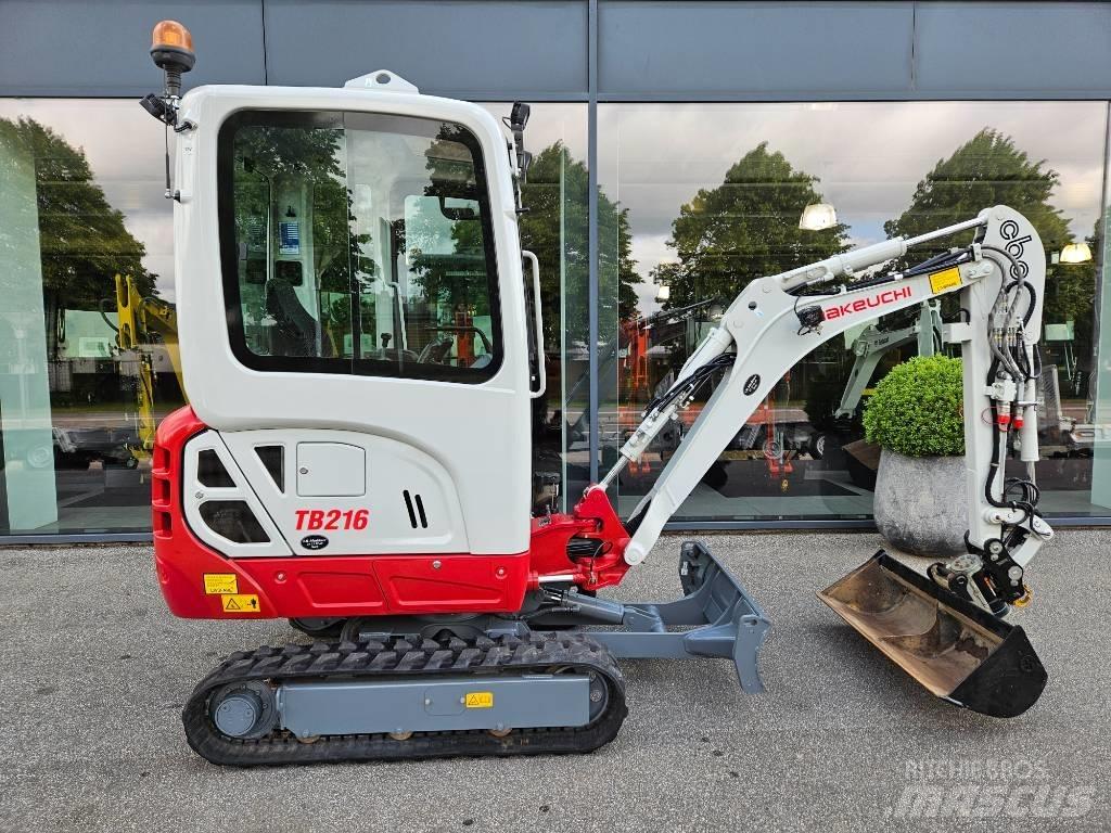 Takeuchi TB 216 Міні-екскаватори < 7т